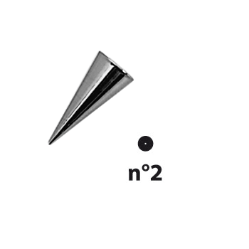 Насадка кондитерская для декора №2 D=1. 5мм; сталь; D=1, 5мм