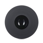 Тарелка «Сфера»; керамика; D=215, H=45мм; черный