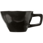 Чашка чайная «Сапфир»; керамика; 240мл; D=85, H=80мм; черный