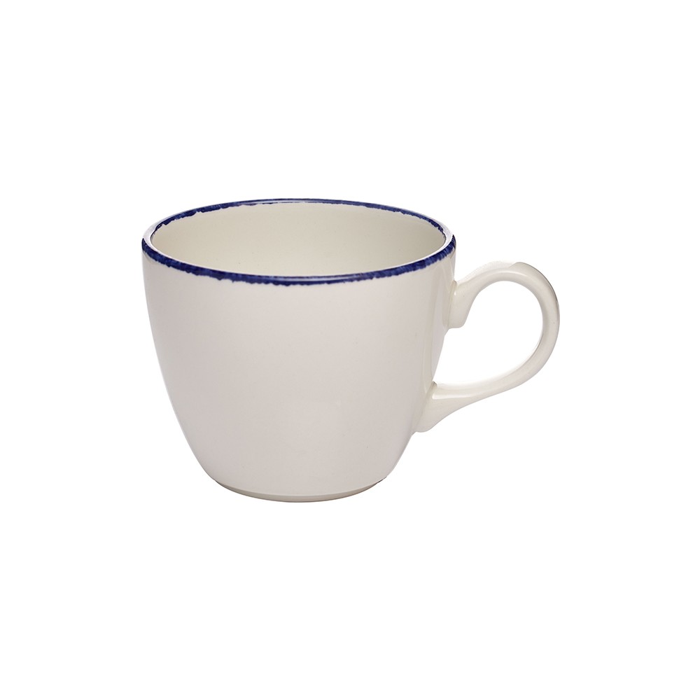 Чашка чайная «Блю Дэппл»; фарфор; 170мл; D=83мм; белый, синий