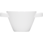 Чашка бульонная «Энжой»; фарфор; 250мл; белый