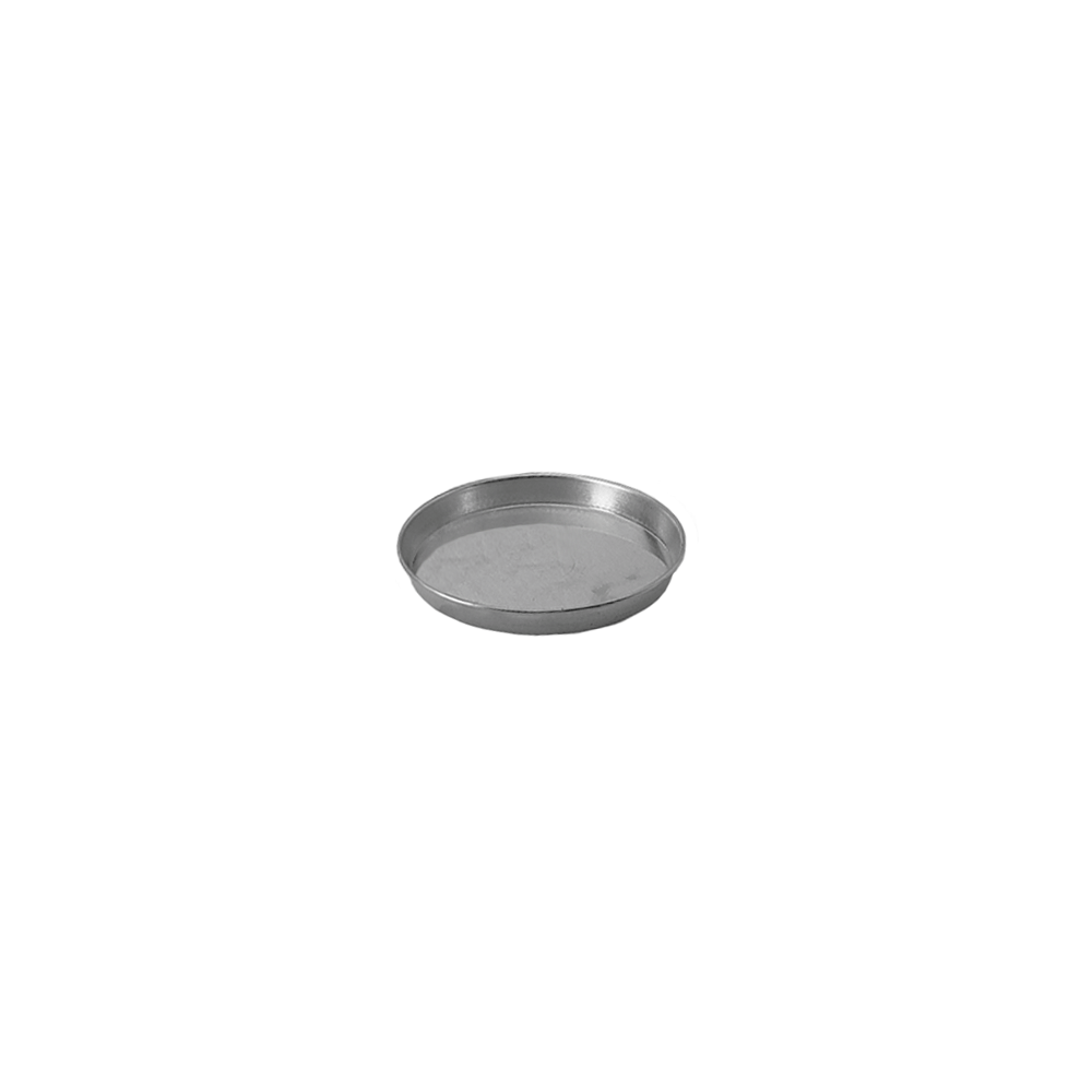 Форма для выпечки; металл; D=240, H=23мм; серебрист.