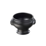 Бульонная чашка для комплимента «Лион»; фарфор; 40мл; D=55, H=45мм; черный