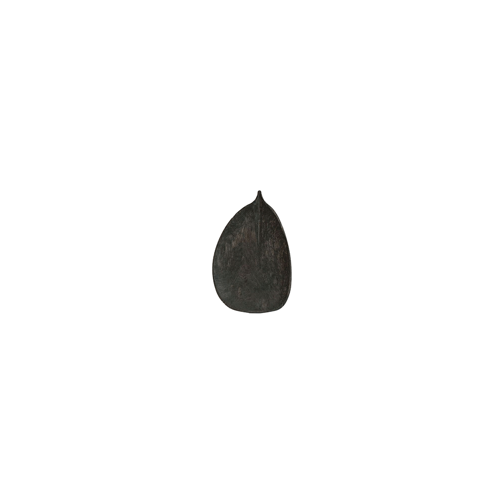 Блюдо «Вяз» темный дуб; H=30, L=365, B=235мм