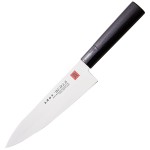 Нож кухонный «Шеф»; сталь нерж., дерево; L=160/305, B=40мм; металлич., черный