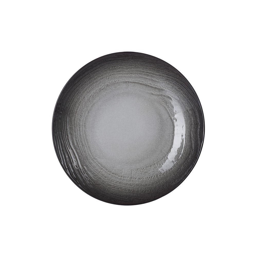 Салатник «Свелл»; керамика; D=27см; черный