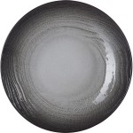 Салатник «Свелл»; керамика; D=27см; черный