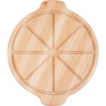 Доска для пиццы; бук; D=30см; деревян.