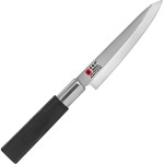 Нож кухонный «Токио» двусторонняя заточка; сталь нерж., пластик; L=235/120, B=25мм