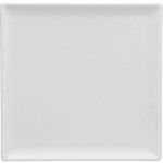 Тарелка квадратная «Анкара»; фарфор; L=20, 5, B=20, 5см; белый
