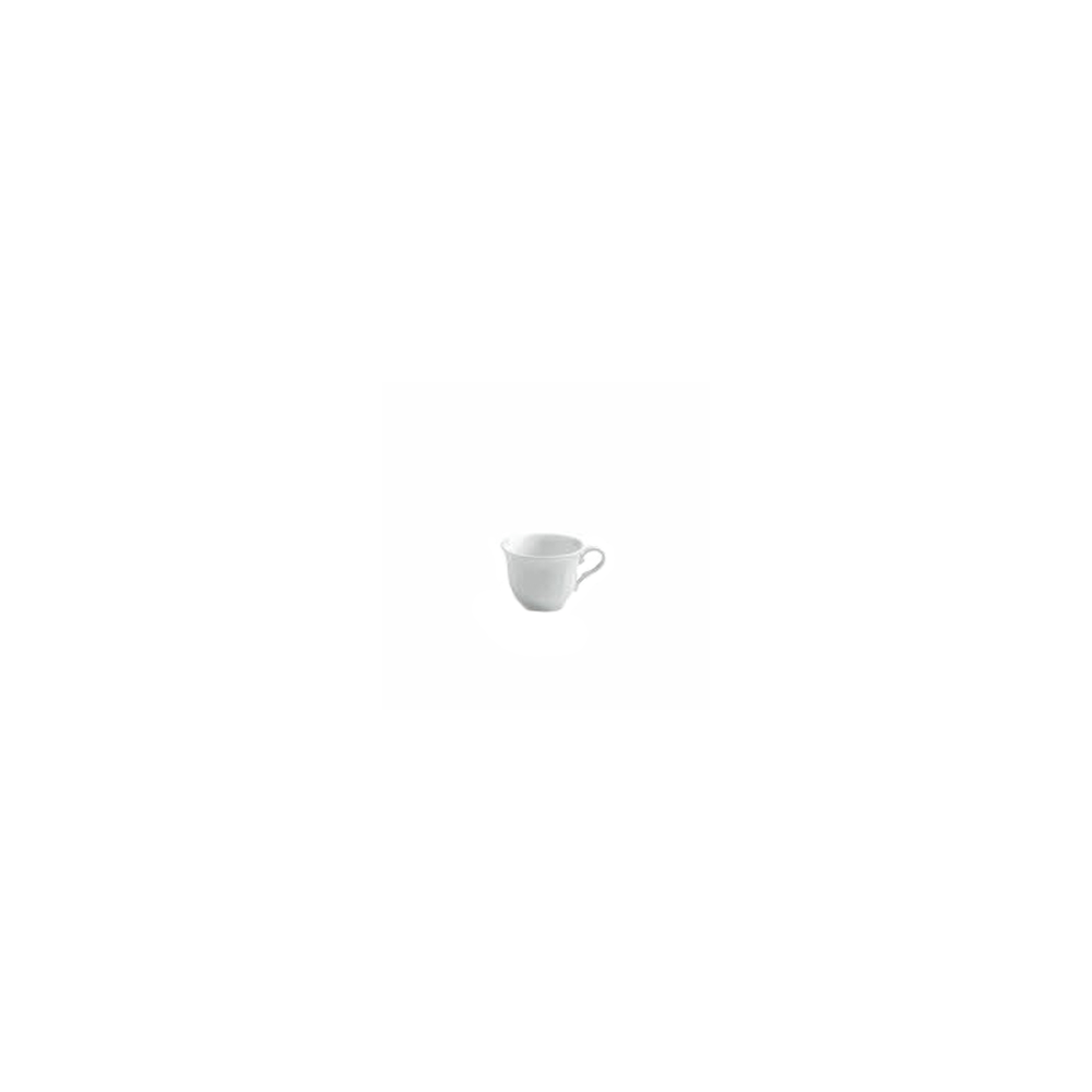Чашка чайная «Опера»; фарфор; 230мл; D=93, H=70мм; белый