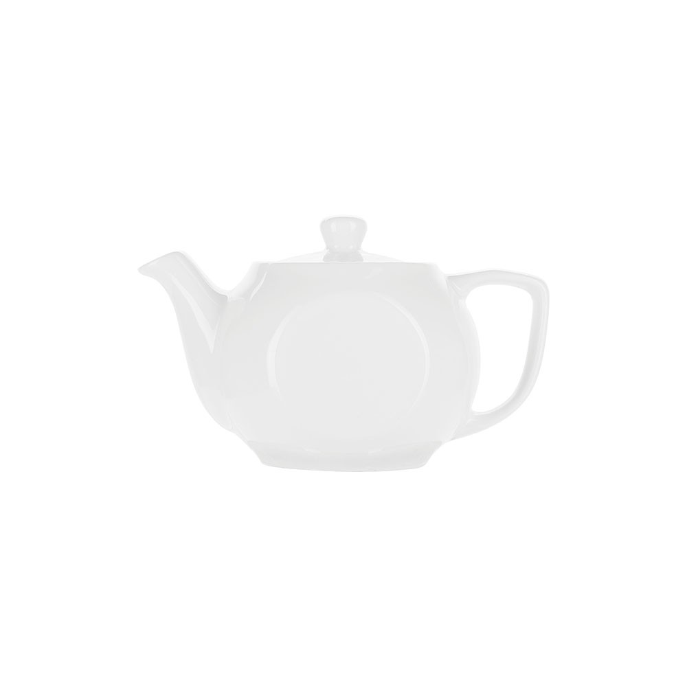 Чайник «Соло»; фарфор; 400мл; H=85мм; белый
