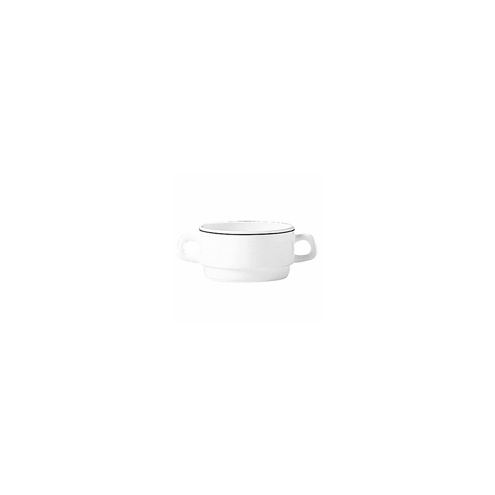 Чашка бульонная «Филет Бордо»; 310мл