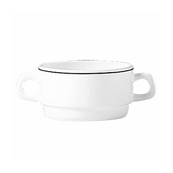 Чашка бульонная «Филет Бордо»; 310мл