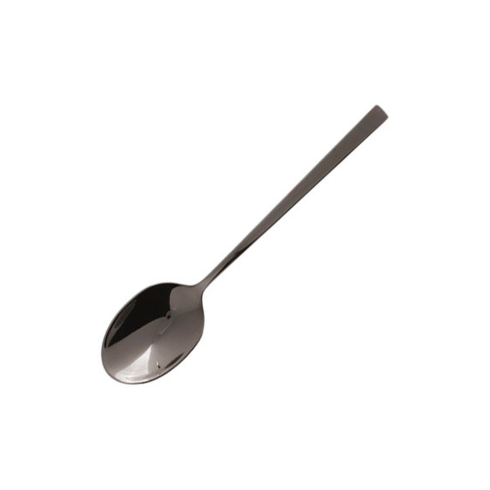 Ложка чайная «Линеа кью»; сталь нерж.; L=13, 7см; черный