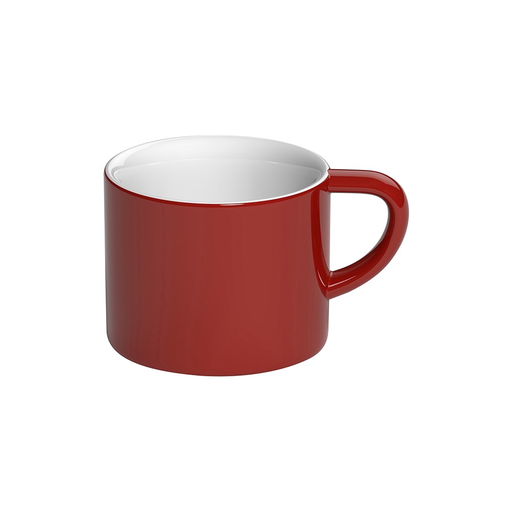 Чашка чайная «Бонд»; фарфор; 150мл; красный