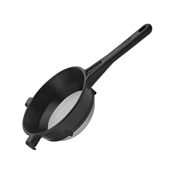 Сито; D=20, L=19, 5см; черный, металлич.