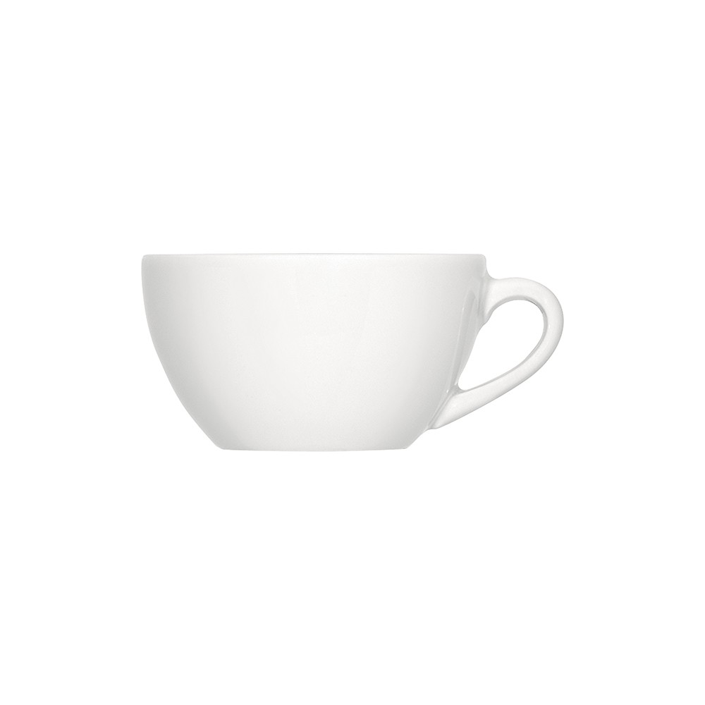 Чашка чайная «Бистро»; фарфор; 190мл; D=90, H=54мм; белый