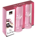 Набор бокалов для вина «Ле вин»[3шт]; стекло; 400мл; D=6, H=21см; прозр.