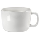 Чашка чайная «Пас-парту»; фарфор; 200мл; D=85, H=61мм; белый