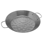 Сковорода для паэльи 2ручки; сталь; D=400, H=44мм