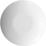 Тарелка мелкая; фарфор; D=28см; белый