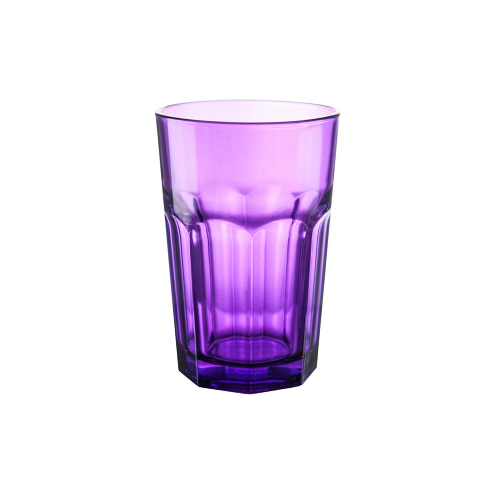 Хайбол «Энжой»; стекло; 350мл; D=83, H=122мм; фиолет.