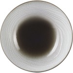 Тарелка глубокая «Свелл»; керамика; D=19см; коричнев.