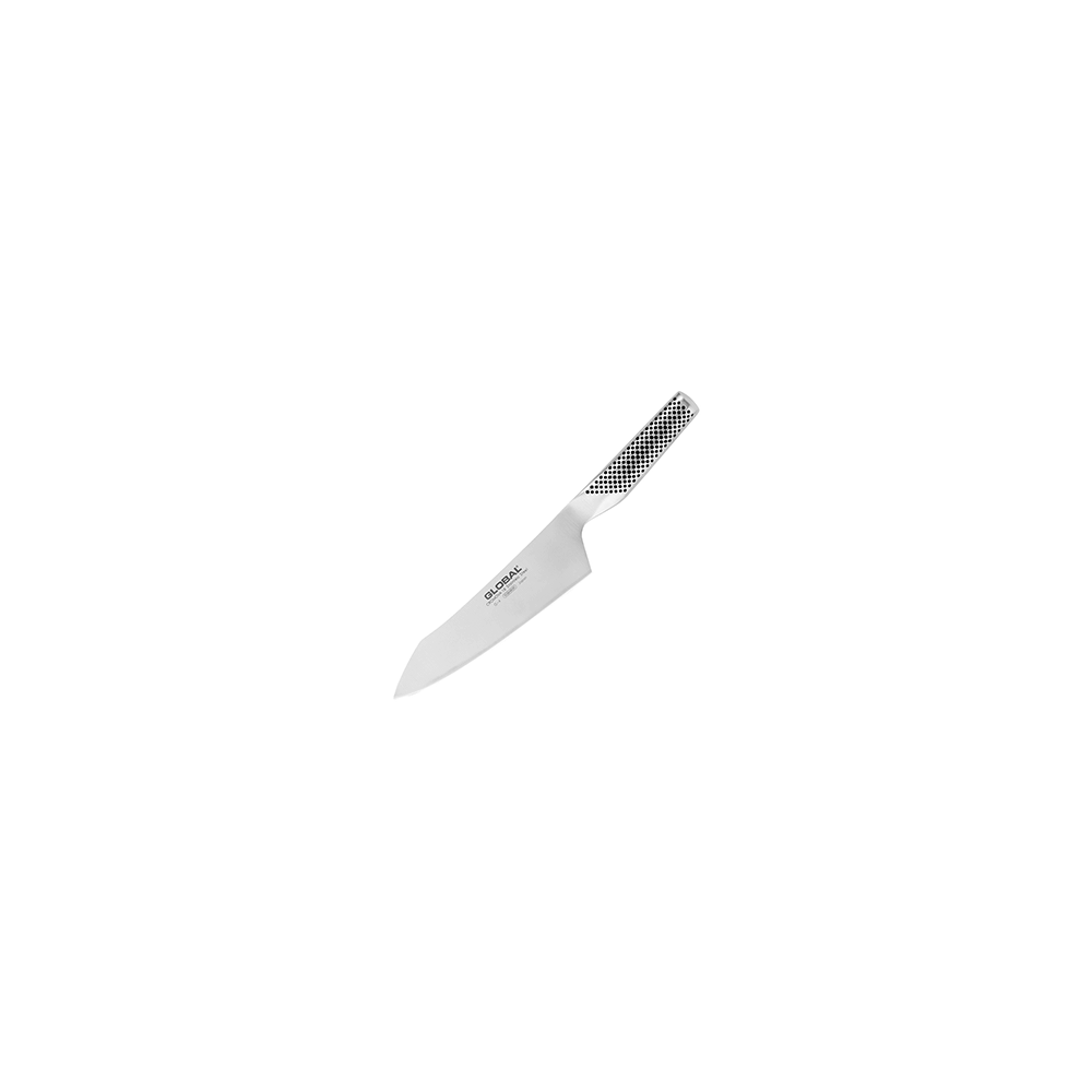 Нож кухонный деба «Глобал»; сталь нерж.; L=18см; металлич.