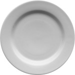 Тарелка пирожковая «Идиллия»; фарфор; D=15см; белый