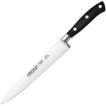 Нож для филе «Ривьера»; сталь нерж., полиоксиметилен; L=286/170, B=25мм; черный, металлич.
