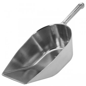 Совок; алюмин.; 2, 58л; H=95, L=430/295, B=180мм; металлич.