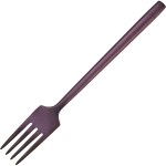 Вилка столовая «Саппоро бэйсик»; сталь нерж.; L=19см; фиолет., матовый