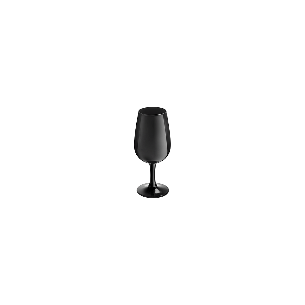 Бокал для вина «Тестер»; стекло; 230мл; D=45, H=155мм; черный