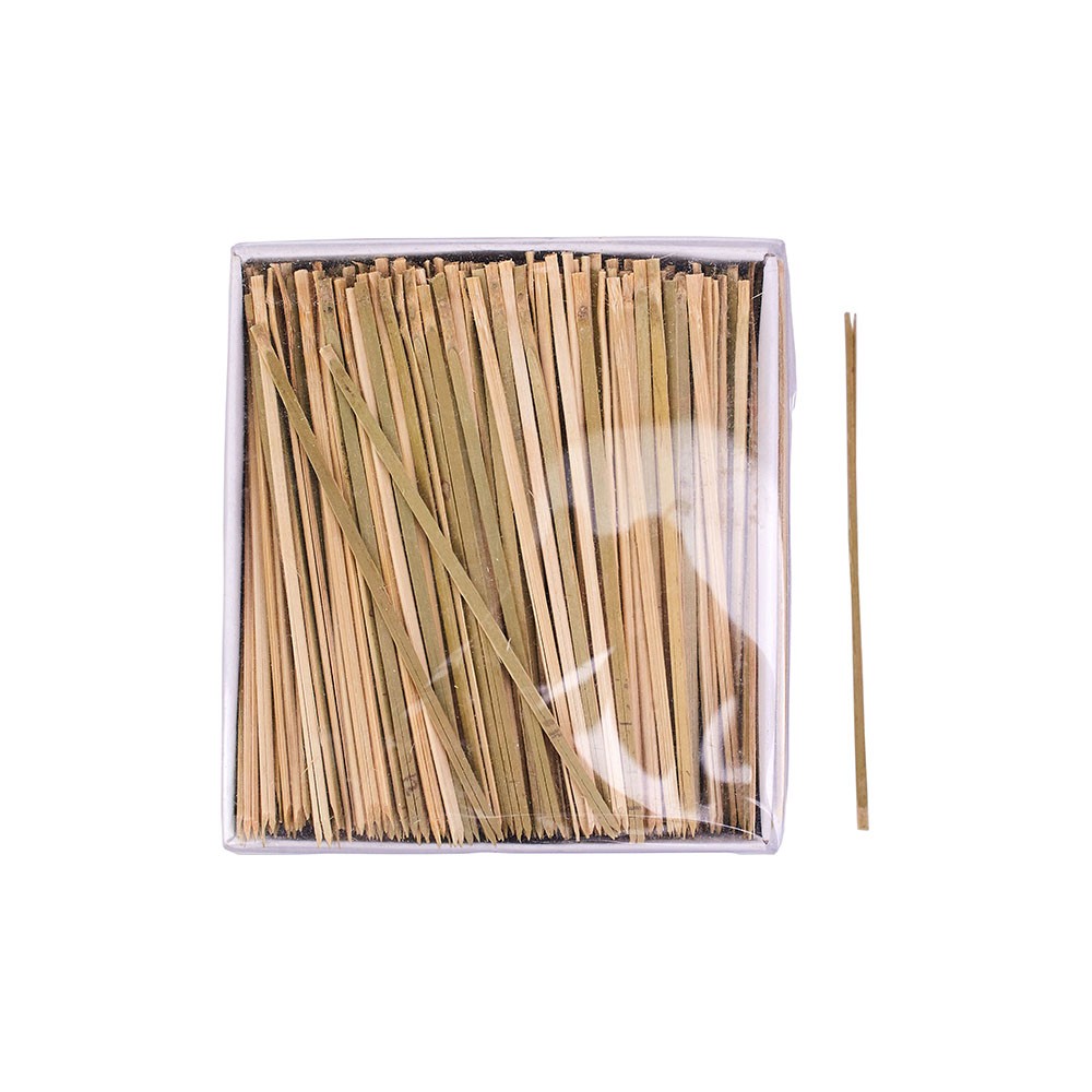 Шпажки для канапе (пинцет)[1000шт]; бамбук; L=10, 5см