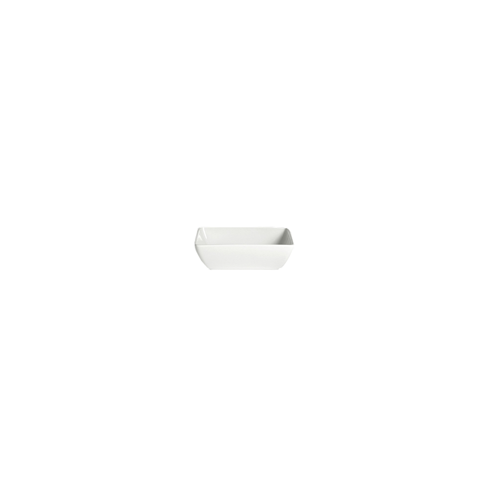 Салатник квадратный «Варик»; фарфор; 190мл; H=42, L=100, B=100мм; белый