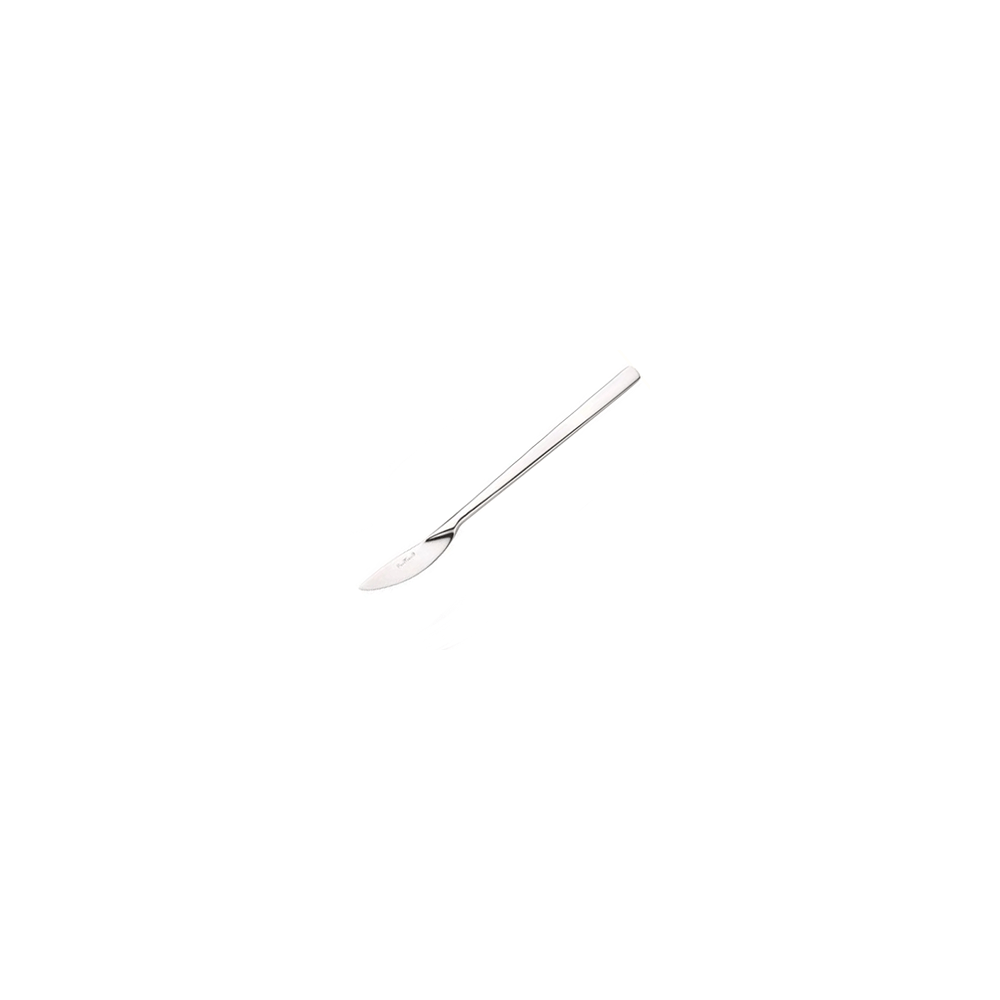 Нож столовый «Текна»; сталь нерж.; L=240/80, B=16мм; металлич.