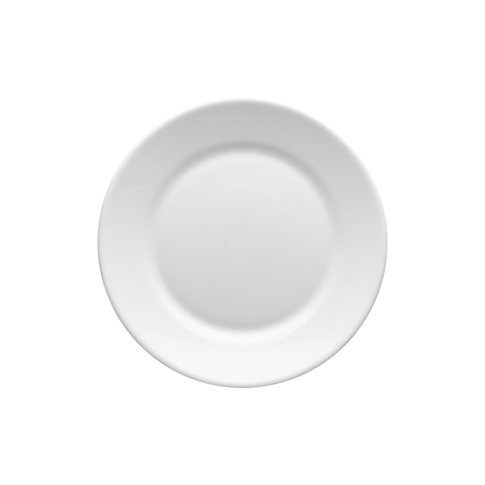 Тарелка мелкая «Ресторан»; стекло; D=225, H=20мм; белый