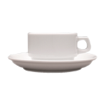 Чашка кофейная «Кашуб-хел»; фарфор; 150мл; D=8, H=5, L=10см; белый