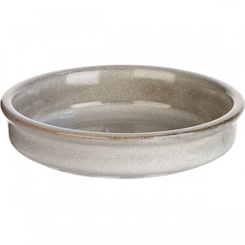 Блюдо круглое глубокое «Роберт Гордон»; фарфор; D=16, 5см; серый