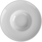 Тарелка для комплимента «Солэр»; фарфор; D=133, H=25мм; белый