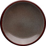 Тарелка пирожковая «Анфора Алма» коричнево-оливковый; керамика; D=15, 5см