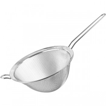 Сито-конус «Проотель»; сталь нерж.; D=12, 5, H=10, L=32см; металлич.