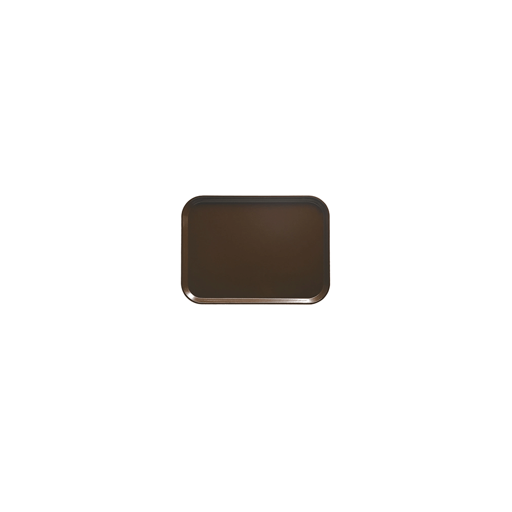 Поднос; стеклопласт.; H=3, L=45, B=32см; коричнев.