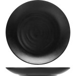 Тарелка; пластик; D=256, H=32мм; черный