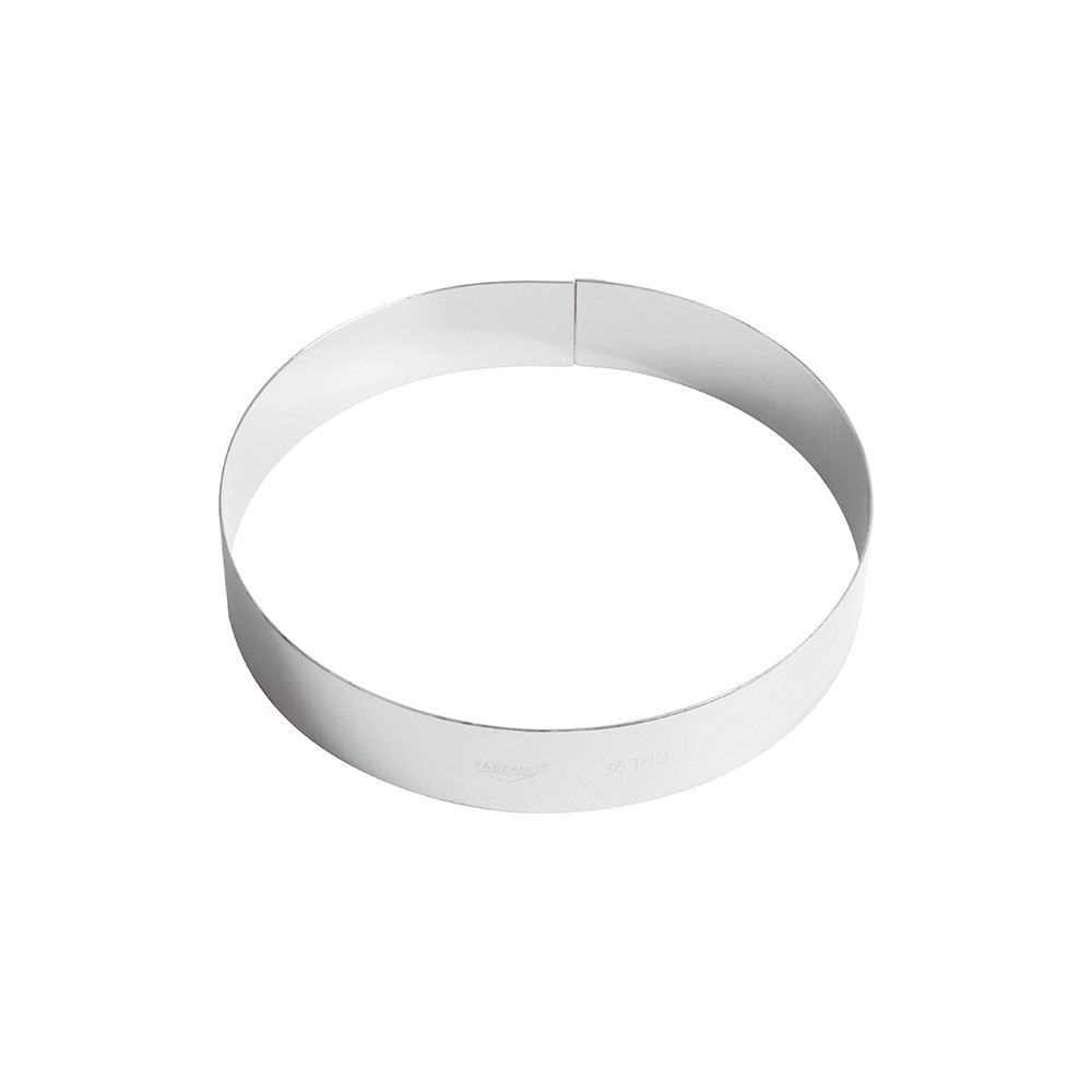 Кольцо кондитерское; сталь нерж.; D=180, H=35мм