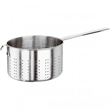 Дуршлаг; сталь нерж.; 5л; D=22, H=13см; металлич.