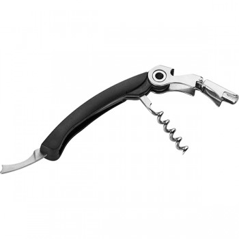 Нарзанник двухступенчатый; сталь нерж., пластик; черный, металлич.