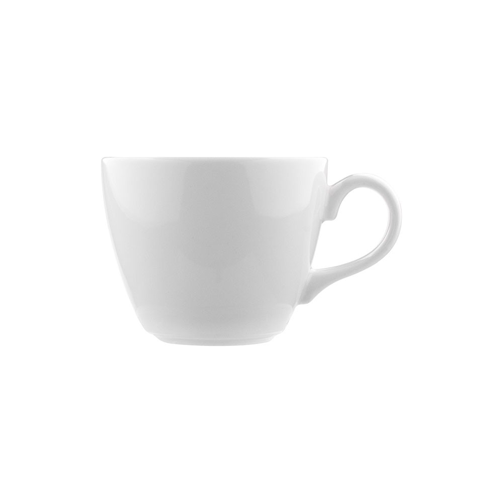 Чашка чайная «Лив»; фарфор; 170мл; D=83мм; белый