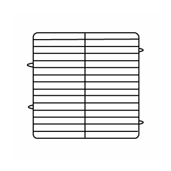 Кассета базовая для тарелок(4 экстенд. ); пластик, металл; H=27, L=50, B=50см; бежев., серый